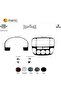 Meric® Ford Maverick Front Torpedo Covering Glossy Black 6 Parts 2001-2009 - 2