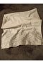 French Lace Dowry Velvet 50X90 Hand & Face Towel - Cream Silver