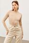 Women's Cream Crew Neck Body