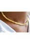 Certified Gold Beryl Stone Natural Stone Necklace 4 mm - 2