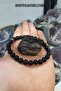 Black Tourmaline Natural Stone Bracelet (With Raw Stone Gift) (radiation and electromagnetic field cleansing) - 2