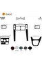 Meriç ®   Hyundai Tucson Front Glove Box Trim Gloss Black 9 Piece 2004-2010 - 2