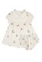 Organic Summer Baby Girl Panty Dress Set