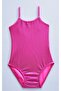 Lully Kids Girl's Bright Fuchsia Rope Strap Swimsuit