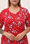 Women's Summer Short Sleeve Dress - 5