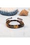 Certified Abundance Bracelet with Citrine Tiger's Eye Pyrite Natural Stone, 100% Handcrafted - 5