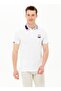 Polo Neck White Men's T-shirt Commune