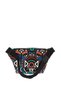 Black Striped Women's Waist Bag 140 - 2