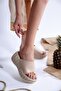 Cassid Flip Flop Heel Slippers