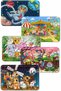 Space Cat, Cute Animals, Amusement Park, Fairytale Heroes, Farm Animals 54 Piece Wooden Puzzle