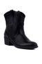 - Genuine Leather Black Women's Boots 105-2596-Venus - 2