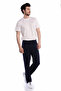 Navy Blue Men's Sweatpants - Oteks - ST17PE023-400