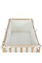 Ecru Four Piece Side Protection Set 70x130 For Cribs