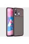 Case for Samsung Galaxy M30 Cool Cut  Cover in Carbon Design - 3