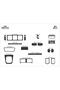 Meriç ®   Fiat Doğan Slx Front Torpedo Coated Carbon 21 Pieces 1988-1997