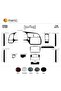Meriç ®   Honda Accord Japanese Front Glove Box Trim Gloss Black 14 Pieces 1998-2002 - 2