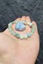 Certified Aquamarine (Aquamarine) Natural Gemstone Bracelet (Symbol of Happiness and a Youthful Spirit)