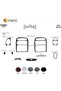 Meriç ®   Hyundai Starex Front Glove Box Plated Aluminum 11 Pieces 2001-2007 - 3