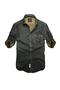 Slim Fit Pure Cotton Denim Fabric Jeans Shirt--dark Mixed--