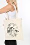 Cloth Bag Tote Bag Merry Christmas Printed - 4
