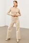 Women's Cream Crew Neck Body - 4