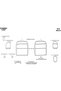 Meriç ®   Hyundai Starex Front Glove Box Plated Aluminum 11 Pieces 2001-2007 - 2