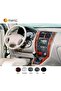 Meriç ®   Hyundai Tucson Front Glove Box Trim Gloss Black 9 Piece 2004-2010 - 3