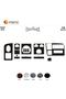 Meric® Iveco M29 120 Turbo Front Torpedo Trim Glossy Black 16 Parts 1999-2002 - 2
