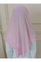 Bone Practical Hijab Scarf-2 Pieces (PINK-WHITE) - 2