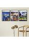 3 Piece Framed Painting Set by Andre Derain, Henri Matisse Classic Works Hpn144