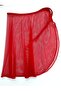 Girls' Red Ballet Rhythmic Artistic Gymnastics Chiffon Tulle Long Skirt