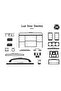 Meriç ®   Land Rover Discovery Front Glove Box Trim Carbon 24 Pieces 1998-2004