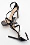 Shelp Black Women's Heeled Shoes - 5