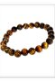 Natural Stone - Tiger Eye Bracelet - Courage - Self-Confidence - Strength - Happiness - Unisex