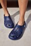 Parna Unisex Navy Blue Eva Beach-day Platform Slippers - 8