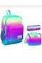Yaygan Four Compartment School Bag, Lunch Bag and Pen Bag Set of 3