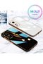 Luxury Silicone Case for Xiaomi Mi 12t Pro with Pearl White Edges Gold Detail - 2