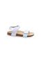 Bios Female Child Cork Sole Sandals, Blue
