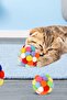 Cat Play Ball With Pompom And Self-Sound Cat Exercise Toy For Pet Motion Toy - 5