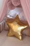 Pillow Gold Star Accessory Lame Fabric