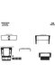 Meriç ®   Mercedes C Series Front Glove Box Trim Carbon 14 Pieces 1997-2000