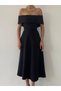 Rochie Atlas cu guler midi Madanno - 8