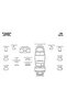 Meriç ®   Mitsubishi Carisma Front Glove Box Trim Aluminum 19 Piece 1995-1999 - 2