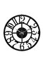41 Cm Metal Material Running Seconds Silent Mechanism Decorative Wall Clock - 3