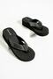 Robin Platform Black Silver Black Women's Stylish Flip Flops Beach Slippers Flip Flops - 4