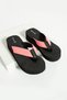 Robin Platform Black Pink Women's Stylish Flip Flops Beach Slippers Flip Flops - 5