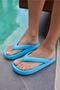 Lambo Women's Blue Flip Flops Eva Slippers - 3