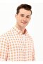 Buttoned Collar Tile Men's T-Shirt Libor - 2