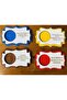 Turkish Coffee Coasters Set of 6 with Words - 6