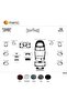 Meriç ®   Mitsubishi Carisma Front Glove Box Trim Aluminum 19 Piece 1995-1999 - 3